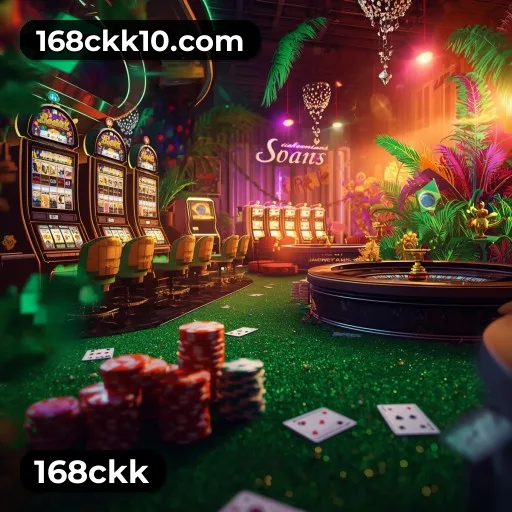 App 168ckk para iOS e Android — interface mobile, login biométrico e PIX integrado